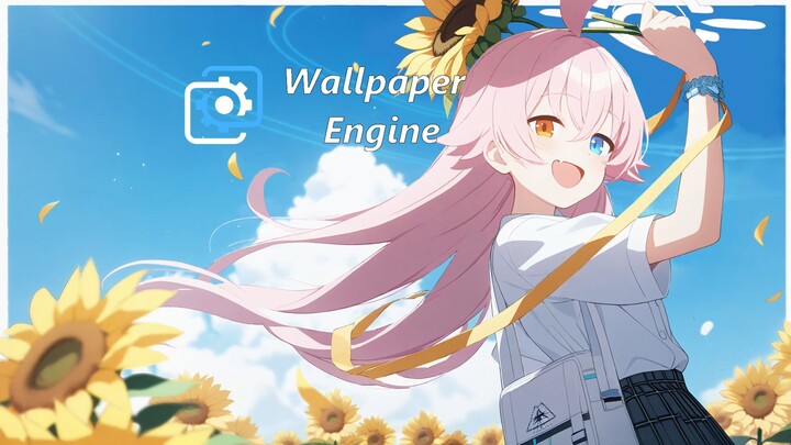 【Wallpaper】动态壁纸推荐：小鸟游星野·蔚蓝档案