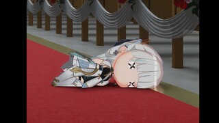 Tsubaki victory settlement animation