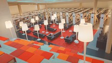 Библиотека при университете в Зальцбурге в Австрии - много литературы на русском