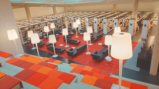 Библиотека при университете в Зальцбурге в Австрии - много литературы на русском