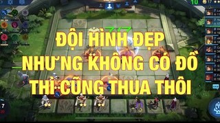 ĐỘI HÌNH DÙ CÓ MẠNH VÀ ĐẸP THẾ NÀO ĐI NỮA, KHI KHÔNG CÓ ĐỒ THÌ CŨNG TRỞ THÀNH BÌNH THƯỜNG.