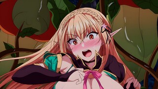 No Sensor!! Wah, Elf Nya di Anu in Brutal Ama Tentakel