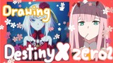 [Drawing] วาดรูป destiny X zero two ความเหมือนที่แตกต่าง
