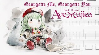 【邦邦/吉他谱】全网首扒 Ave Mujica ED「Georgette Me, Georgette You」双吉他谱
