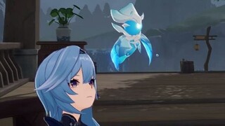 [ Genshin Impact ] Posisi duduk tersembunyi Yula (dipicu di lokasi khusus)