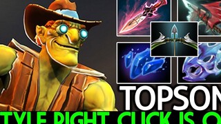 TOPSON Batrider สไตล์คลิกขวาคือ OP Epic Cancer Build Dota 2