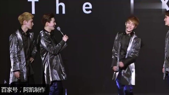 Konser EXO, puluhan ribu penggemar Korea berteriak: Zhang Yixing! Zhang Yixing! Tampan sekali!