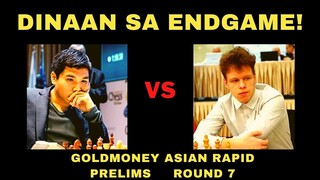 MAGALING NA ENDGAME TEKNIK! Goldmoney Asian Rapid  Wesley So VS Vladislav Artemiev Prelims Round 7