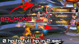 This is how you can solo Push Rank || Balmond is Broken || mobile legends bang bang