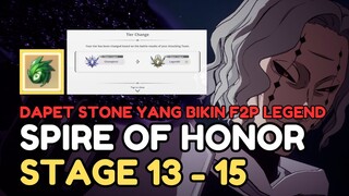 Spire of Honor Stage 13 - 15 Dapet Stone Yang Bikin Gw Rank Legend Lebih Bagus !! - Black Clover M