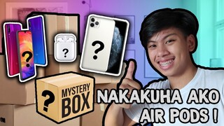 LAZADA MYSTERY BOX UNBOXING 1,000 PESOS | JACKPOT AIR PODS (TAGALOG)