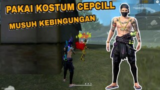 NYAMAR JADI CEPCILL!! MUSUH AUTO BINGUNG FREE FIRE!