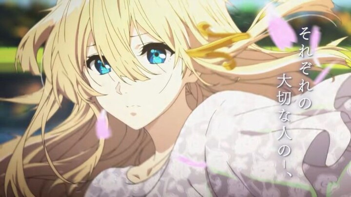 Di balik senyumannya, ada luka yang mendalam - Violet Evergarden (Sailor Song).