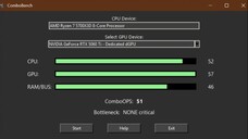 ComboBench PC bottleneck detector app