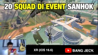 RAME BANGET! 20 SQUAD TURUN EVENT KATA RANDOM! FREM KAGAK GAES HP KALIAN - PUBG MOBILE INDONESIA