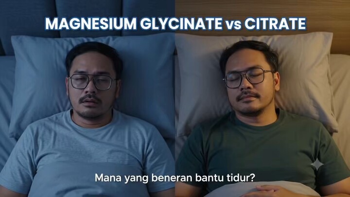Magnesium Glycinate vs Citrate — yang sering bikin salah pilih!