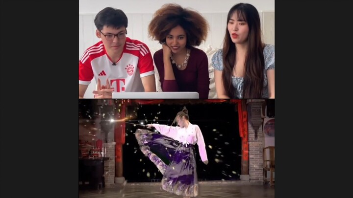 外国人看中国国风舞蹈变装