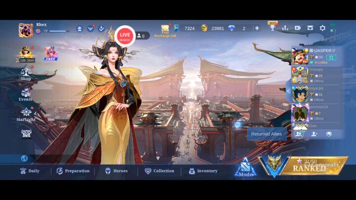 RG: mga idol