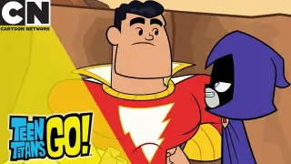 Teen Titans Go! | The Titans Meet Shazam! | Cartoon Network UK 🇬🇧