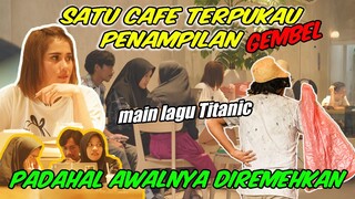 Satu Cafe Terpukau Lihat Penampilan Gembel Ini, Padahal Awalnya Diremehkan, Main Lagu TITANIC