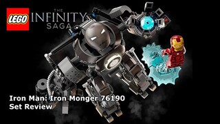Review: LEGO The Infinity Saga – Iron Man: Iron Monger Mayhem 76190
