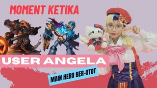 Ketika User Angela Maksa Main Atlas dan Terizla! Sok Kuat Dulu Ga Si?