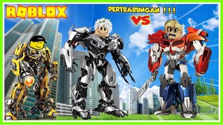 SAKSIKAN! PERTRARUNGAN TERBESAR ABAD INI MIKOCIL MIKACIL VS BANG CUPU TRANSFORMER!!! ROBLOX MIKOCIL