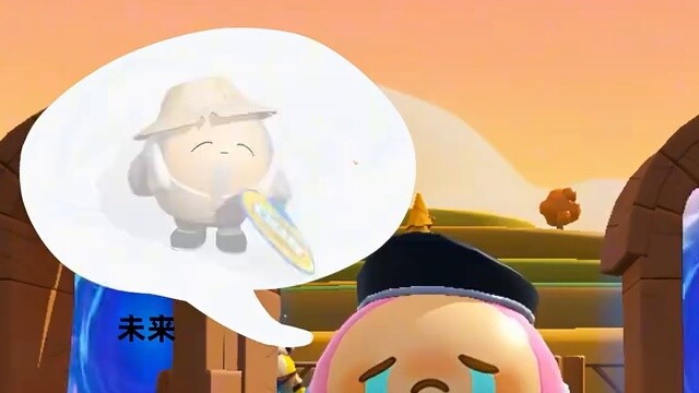 Egg Party: Two magical doors! Leading to the past and the future, do you dare to enter?