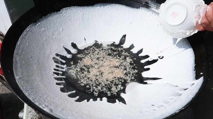 This is the whitest food I've ever eaten.