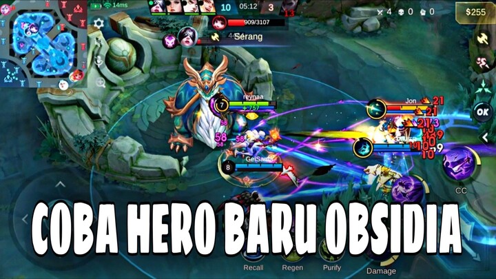Coba Hero Baru OBSIDIA
