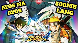 NARUTO SHIPPUDEN ULTIMATE NINJA STORM 4 || PPSSPP ANDROID || TAGALOG TUTORIAL