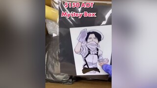 $50 or $300 box next?😏  aot mysterybox fypシ snk