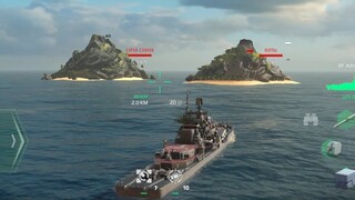 Modern Warships: RF USHAKOV gameplay.  Alpha server