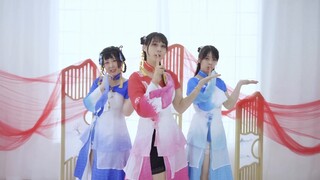 [Nine Colours Cup] Taoyuan Love Song ★V+ trio memakai cheongsam untuk mengaku padamu ~ Aku ♥ cinta ♥