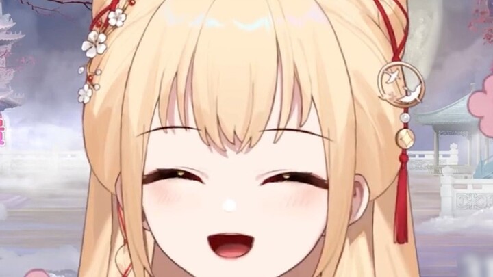 Shengge's silly smile