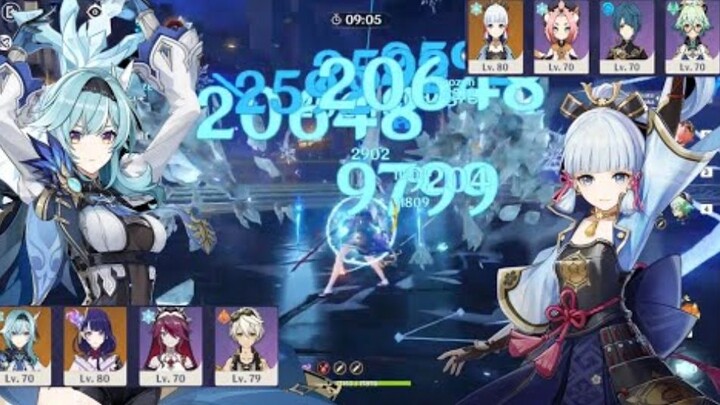Spiral Abyss 3.0 - F2P C0 Ayaka With Xingqiu & C0 Eula Destroy Spiral Abyss Floor 12- Genshin Impact
