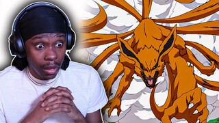 NARUTO SUMMONS THE NINE TAILS!! NARUTO VS GAARA (PART 2) - Naruto Episode 78-79 REACTION!