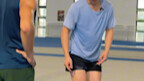 When the provincial team newbie raced a top athlete in the 100m for the first time… #SportsStudents 