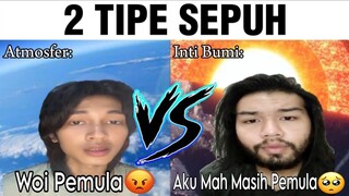 2 Tipe Sepuh🥶... (Atmosfer VS Inti Bumi)