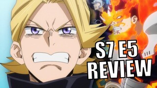 Aoyama's Second Betrayal?!⎮My Hero Academia Season 7 Episode 5 Review