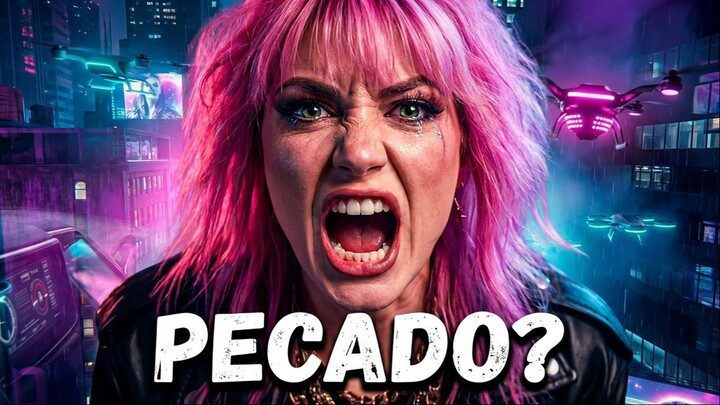 EU ESCOLHO ERRAR 💔| Synth-Pop Neon Sobre Um Amor Impossível