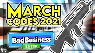 All "New [ Famas ] Update Working Codes 2021 in Roblox Bad Business