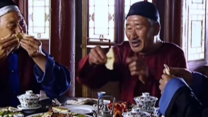 A down-on-his-luck rich kid still flaunts his old-school swagger while eating!