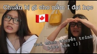 CHUẨN BỊ GÌ trước khi vào Năm Nhất ĐẠI HỌC CANADA| SFU| Du học is eazy #4