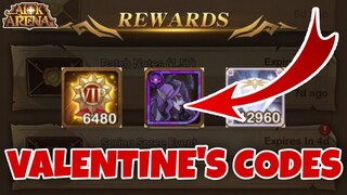 NEW Valentine's Gift CODES | AFK Arena Redemption Codes February 2021