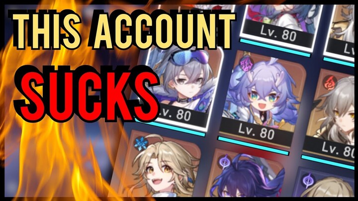 My Account is TERRIBLE | Honkai: Star Rail