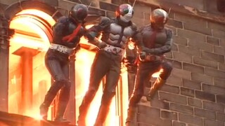 大场面还得看东映，以前的假面骑士的制作真的太辛苦了。