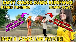 PART II 💕 JANGANKAN KAMU PET KAMU AJA AKU JAGAIN | PRANK TRAINING FF | HODE FF FREE FIRE KAYES