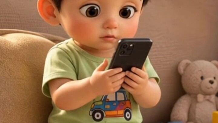 🥺📱 Baby Calls Mama… Then This Happens!