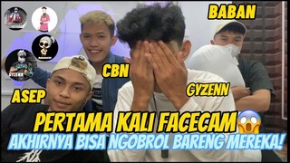 PERTAMA KALI FACECAM😱AKHIRNYA BISA NGOBROL BARENG CBN ASEP BABAN SERU BANGET😂